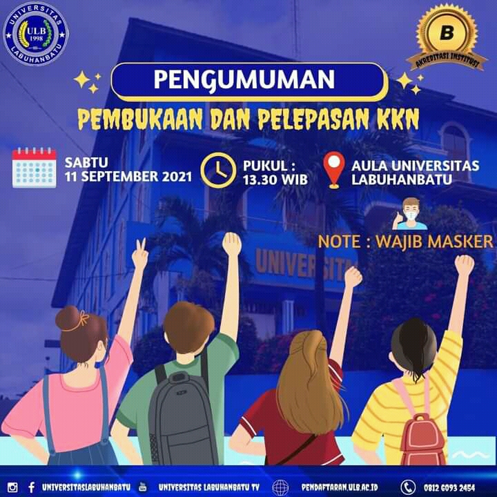 Pembukaan Dan Pelepasan Kkn Mahasiswa I Ulb Tahun Universitas