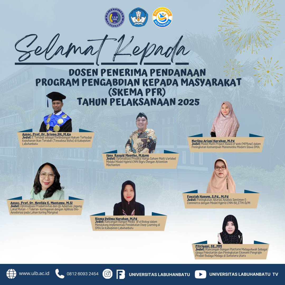 Selamat Kepada Dosen ULB Penerima Pendanaan Program Penelitian ...